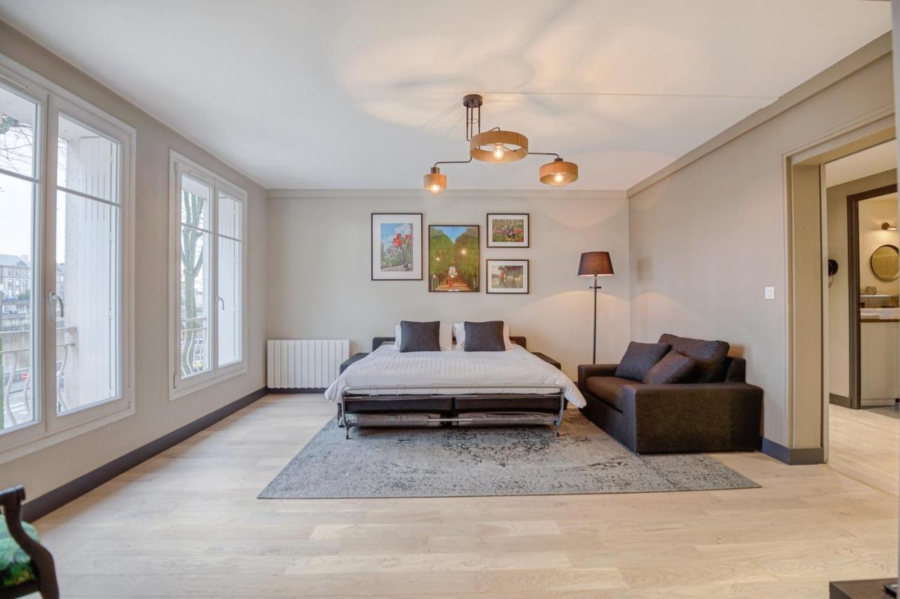 Le Gambetta - T3 Standing Avec Parking, Wifi, Netflix Lejlighed Laval  Eksteriør billede